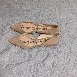 Sam Edelman Rodney D'Orsey Suede Flat (Oatmeal/Tan)
